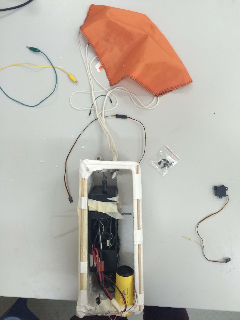 CanSat High Altitude Balloon Test with parachute.JPG