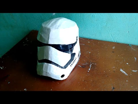 Capacete dos novos Stormtrooper (Star Wars - O despertar da for&amp;ccedil;a) parte 1