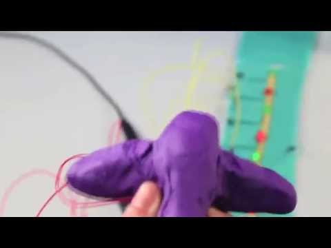 Capacitive Airplane! DIY ELECTRO DOUGH