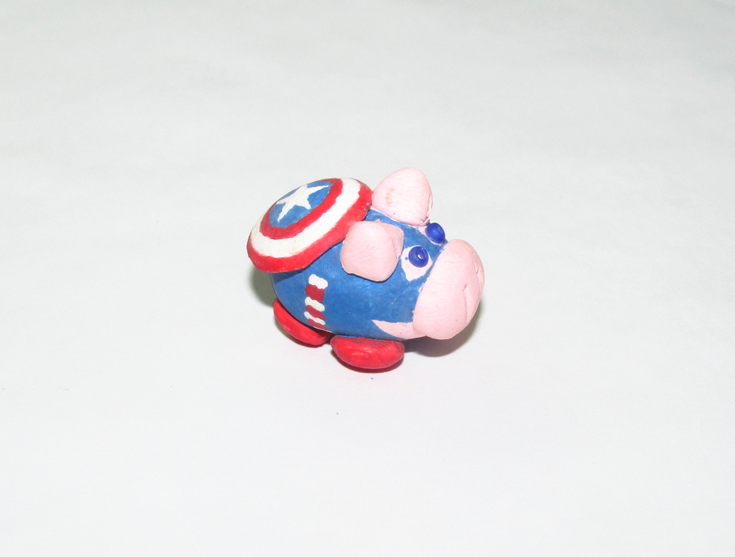 Captian america pig.JPG