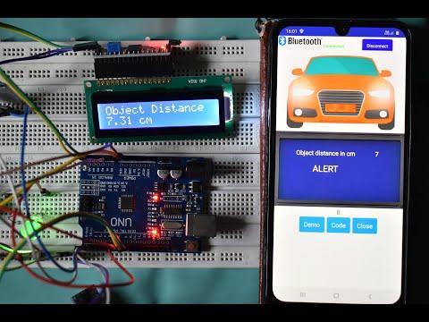 Car Reverse park using Ultrasonic sensor