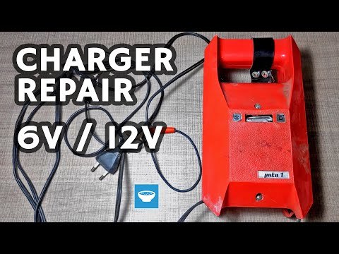 Car battery charger repair - replace bad bridge rectifier