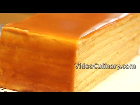 Caramel Layer Cake Recipe - Video Culinary