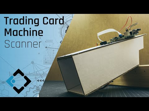 Card Scanner for a Trading Card Machine using Cardboard, a Raspberry PI and Machine Learning