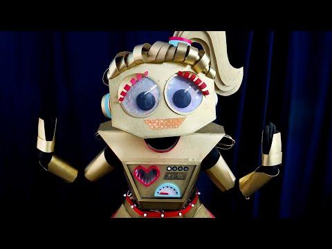 Cardboard Robot - Official Dance Video - Sally Servo the Really Robotic Robot