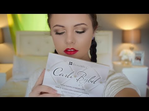 Carli Bybel Palette - Summer Glow With Red Lip