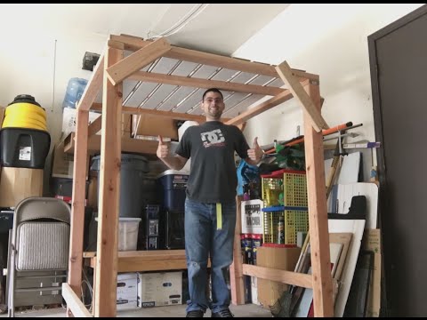 Carpentry Easy Shelf Garage Construction