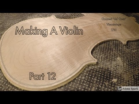 Carving the Back | Making the Guaneri 'del Gesu' Vieuxtemps Violin