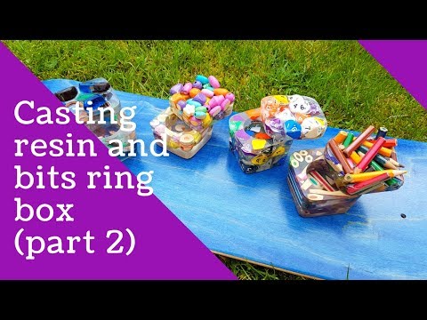 Casting resin and bits ring box (Part 2)