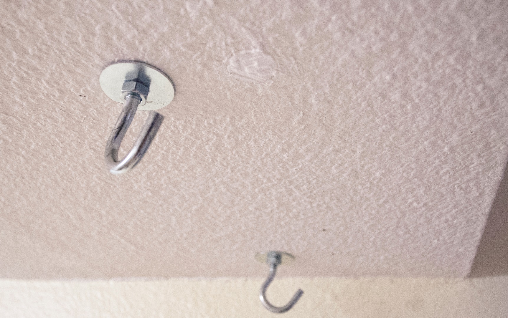 Celing hooks installed (with mistake).jpg