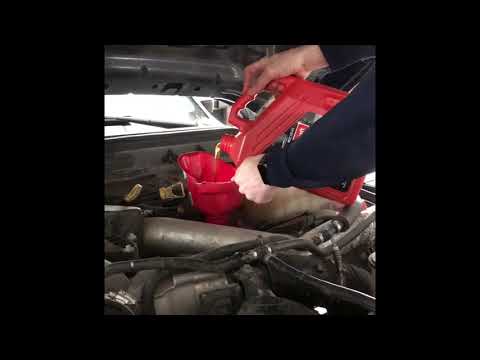 Changing The Engine Oil