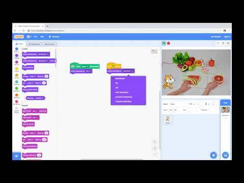 Changing images w Scratch and Makey Makey (Voiceover edition)