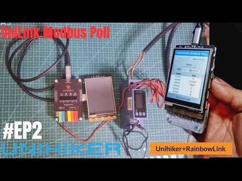 Chapter 2:UNIHIKER UniLink Modbus Poll (unihiker+RainbowLink)#trending