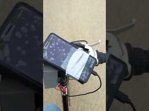 Charging phone while riding bike #Instructables