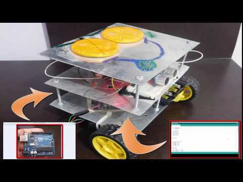 Cheap Arduino Obstacle Avoiding Robot Project For Beginners | what does the Arduino do