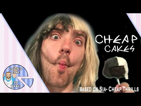 Cheap Cakes | Sia Cheap Thrills parody- WITH CAKE!