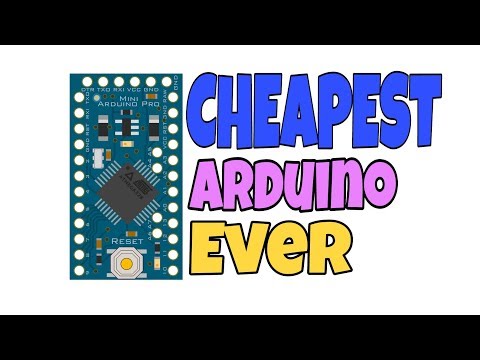 Cheapest arduino || smallest arduino || arduino pro mini || programming