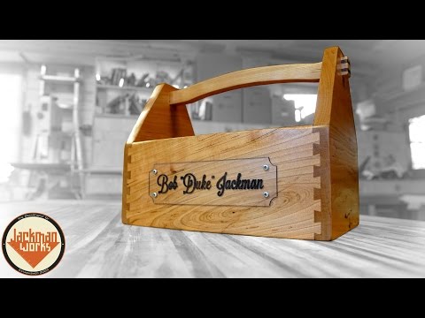 Cherry Carpenter's Toolbox Urn