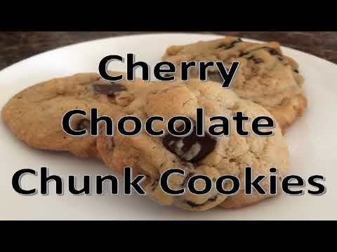 Cherry chocolate chunk cookies