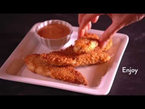 Chicken Tenders with Sriracha Ketchup