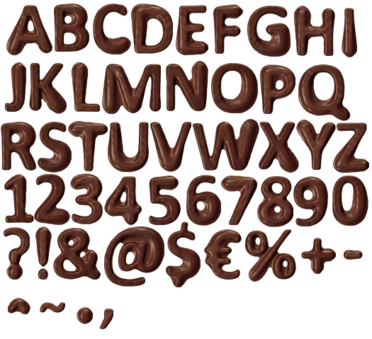 ChocoMelt-font-alphabet.png