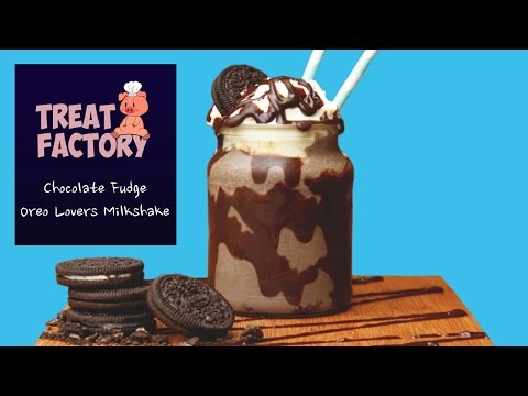 Chocolate Fudge Oreo Lovers Milkshake - Treat Factory