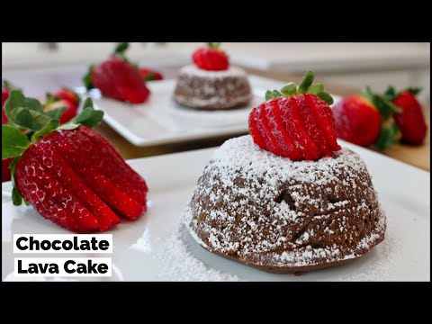 Chocolate Lava Cake | Easy Recipe | Cooking ASMR