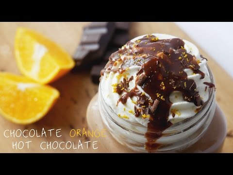 Chocolate Orange Hot Chocolate - Hot Chocolate Series Part 6 - ASMR - Treat Factory