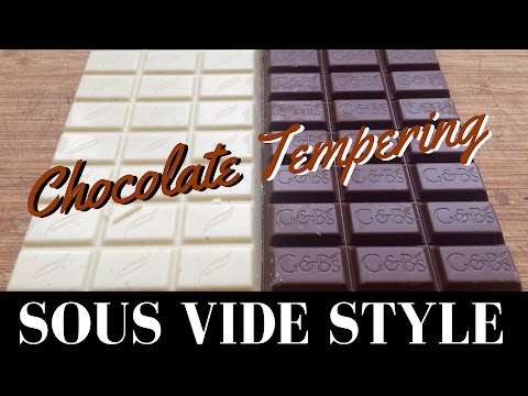 Chocolate Tempering - Sous Vide Style