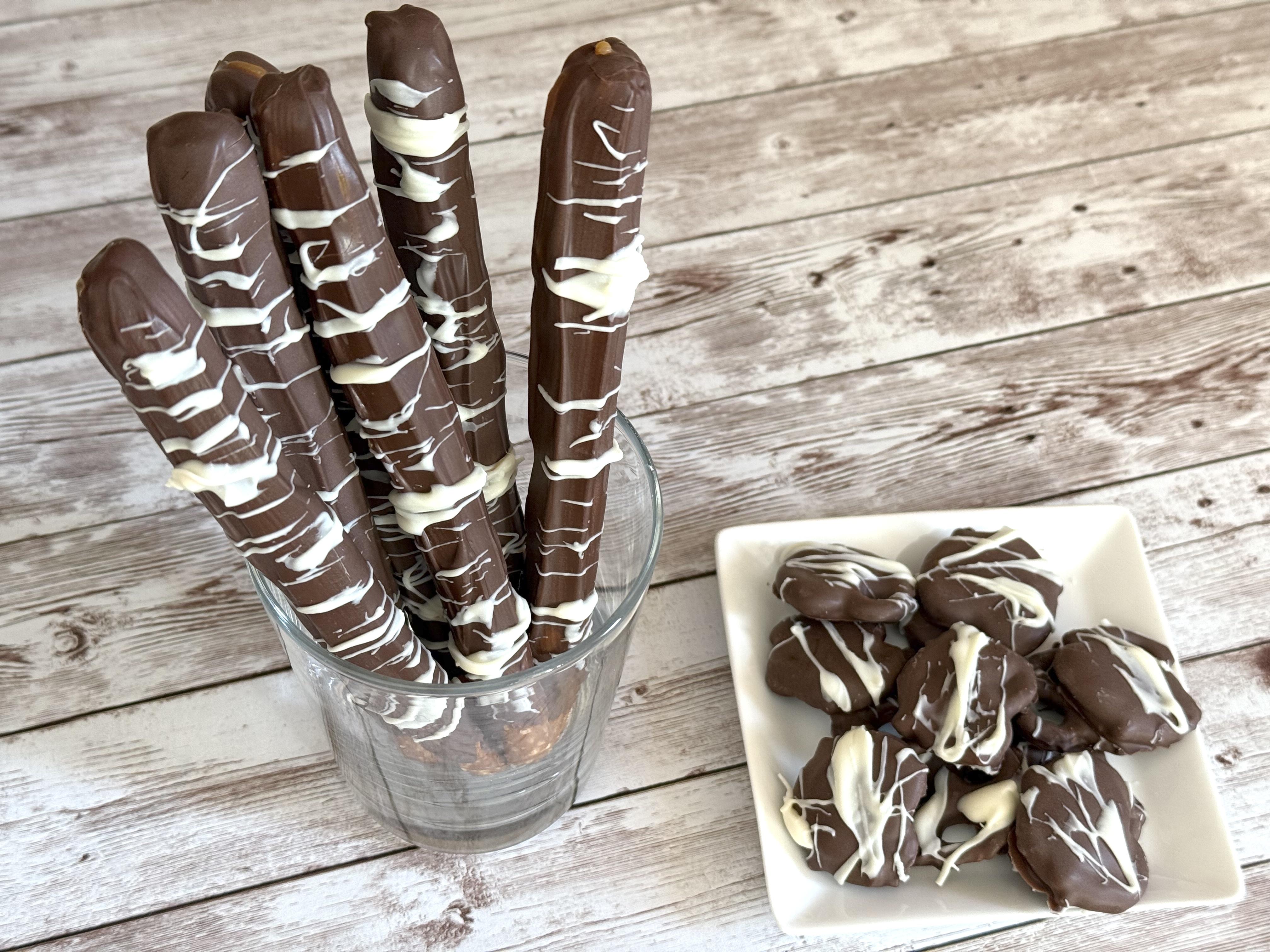 Chocolate covered caramel pretzels.jpeg