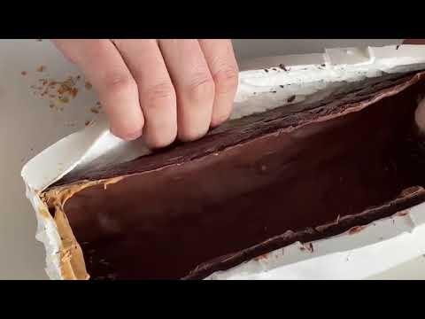 Chocolate shell silicon mold release - whole log