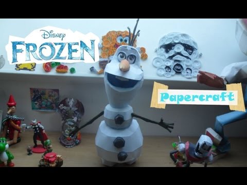 Christmas/ Winter Papercraft: Olaf! (FROZEN)