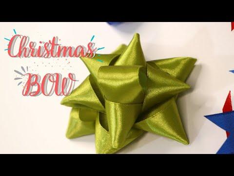 Christmas Bows for Presents | How to Make a Perfect Christmas Bow Tips and Tricks