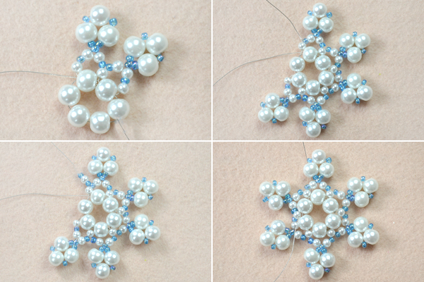 Christmas Jewelry Tutorial on How to Make a Beaded Snowflake Ornament (6).jpg