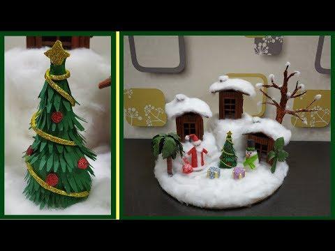 Christmas Tree - How to make Christmas Tree with Paper | DIY Christmas Tree Craft | Christmas Decor
