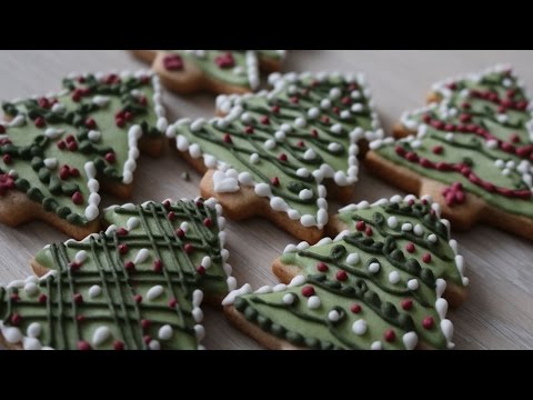 Christmas Tree Cookies 6 Ways