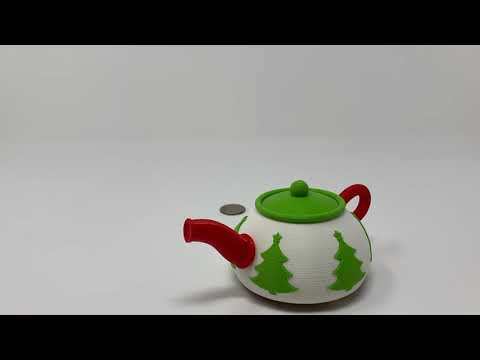 Christmas Tree Teapot