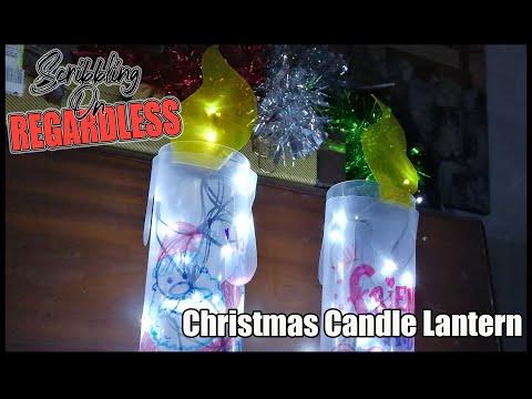 Christmas candle lantern