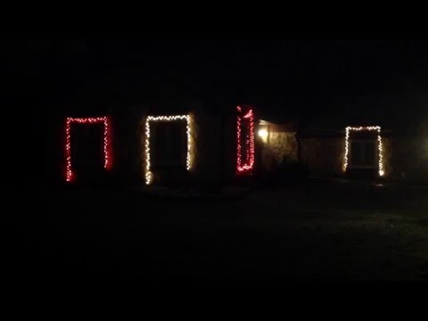 Christmas lights using 8ch relay with arduino