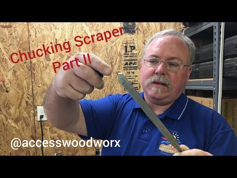 Chucking Scraper Part 2: Harden and Temper