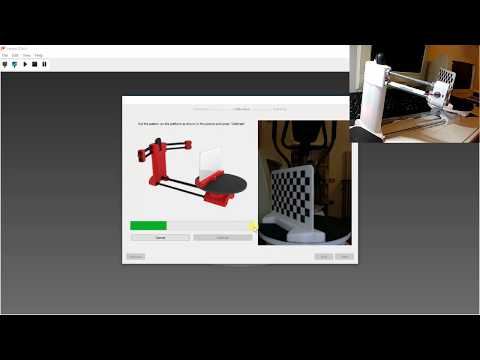 Ciclop 3D scanner calibration