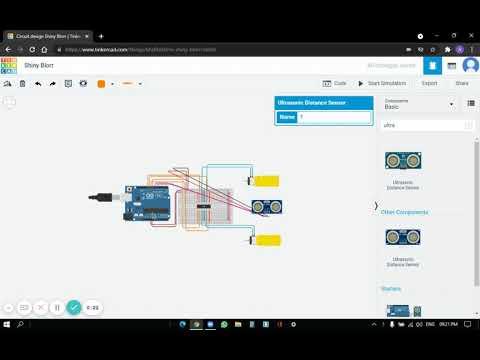 Circuit design Obstical Avoiding Robot