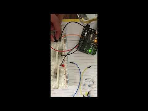 Circuit with LED and Potentiometer