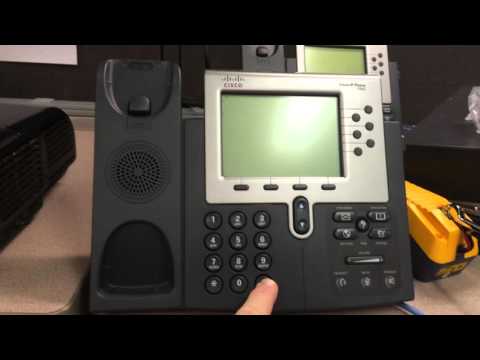 Cisco 7900 series phone reset Instructables