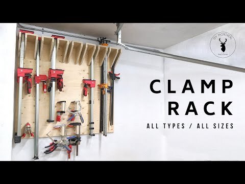 Clamp Rack Build | Universal | Space Saving | Customizable Plans