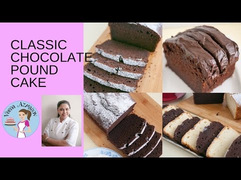 Classic Chocolate Pound Cake Recipe - Baking Basics - Chocolate Cake Recipe