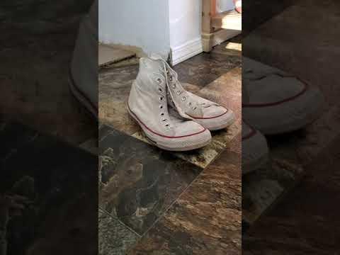 Cleaning of White Shoes