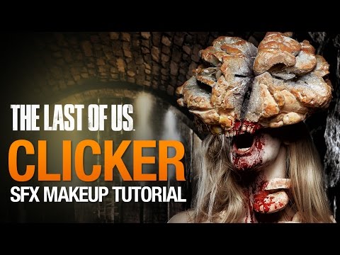 Clicker Halloween makeup tutorial