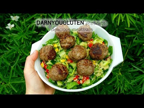 Cloudy with a chance of Meatballs | Gluten Free