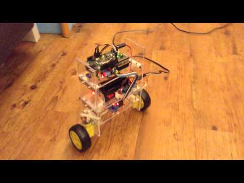 CoPiino - WLAN - Self Balancing Robot with Raspberry Pi and Arduino Robot with DIY Board